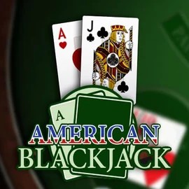 American Blackjack logo by Habanero at Vulkan Vegas Casino