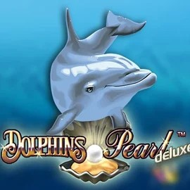 Dolphins Pearl Deluxe casino game by Novomatic – featured logo at Vulkan Vegas Casino
