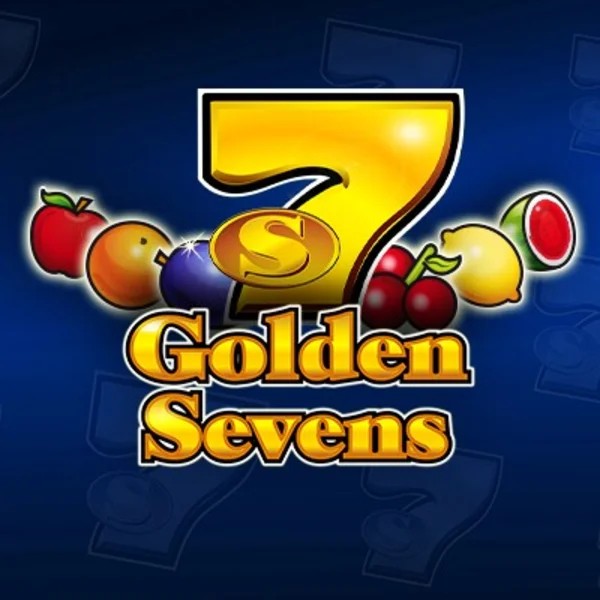 Golden Sevens slot logo by Greentube at Vulkan Vegas Casino