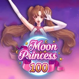 Official Slots logo: Moon Princess 100 by Play'n GO at Vulkan Vegas Casino